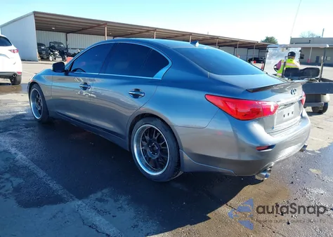 2016 Infiniti Q50 3.0T Premium from USA, damaged, VIN JN1EV7APXGM305622